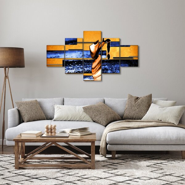 Obraz obrazu abstrakcyjnego (125x70 cm)