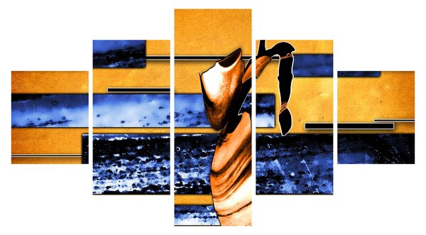 Obraz obrazu abstrakcyjnego (125x70 cm)