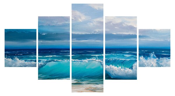 Obraz - Fale morskie (125x70 cm)