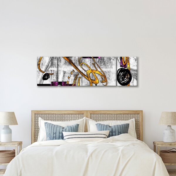 Obraz abstrakcji (170x50 cm)