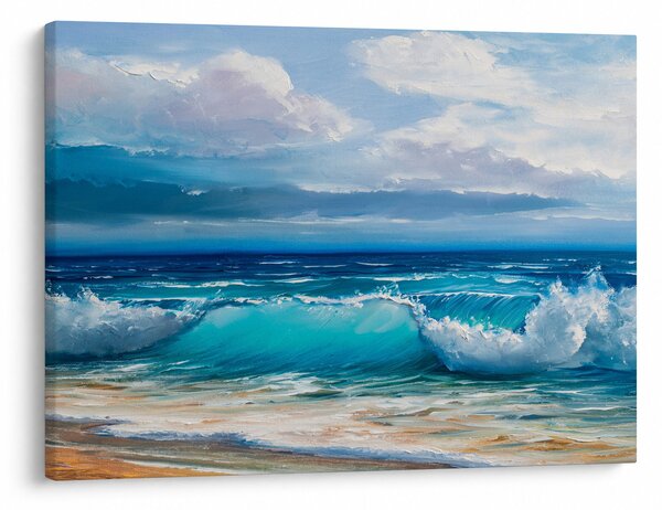 Obraz - Fale morskie (70x50 cm)