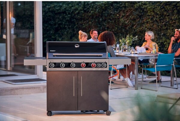 Grill gazowy Boston Black 6 KR Turbo − ENDERS