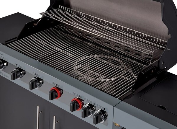 Grill gazowy Boston Black 6 KR Turbo − ENDERS