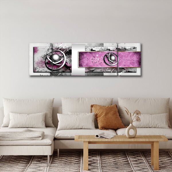 Obraz abstrakcji (170x50 cm)