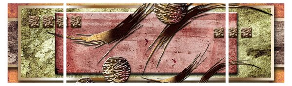 Abstrakcyjny obraz (170x50 cm)