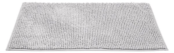 Jasnoszary tekstylny dywanik łazienkowy 50x80 cm Chenille – Allstar