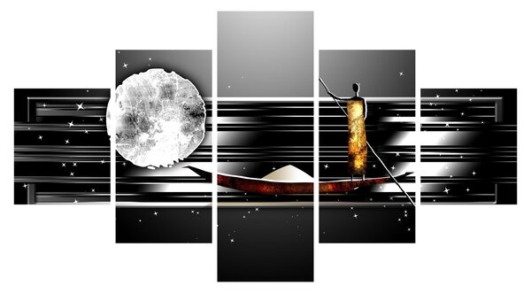Obraz malarstwa z epoki starożytnej (125x70 cm)