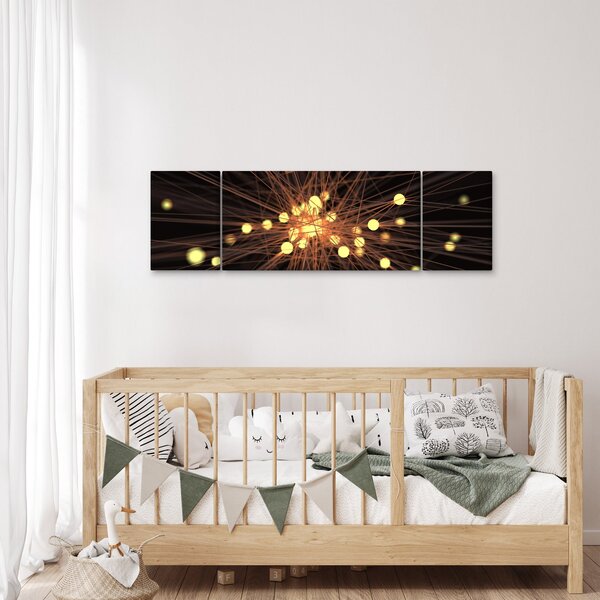 Obraz abstrakcji (170x50 cm)