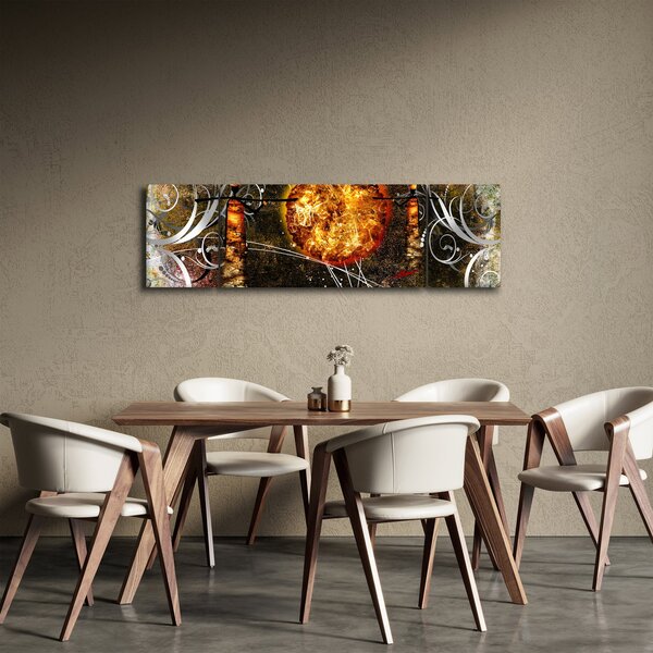 Obraz malarstwa z epoki starożytnej (170x50 cm)