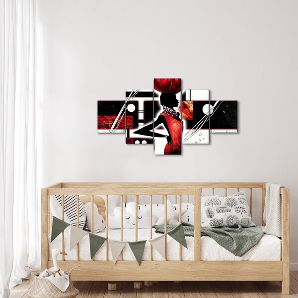 Obraz obrazu starożytnej damy (125x70 cm)