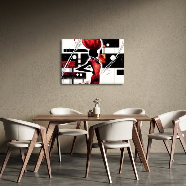 Obraz obrazu starożytnej damy (70x50 cm)