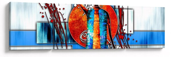 Obraz przedstawiający starożytną osobę (170x50 cm)