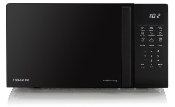 Kuchenka mikrofalowa HISENSE H20MOBS4H 700W średnica 25.5 cm pojemność 20L Pulse Technology Czarny