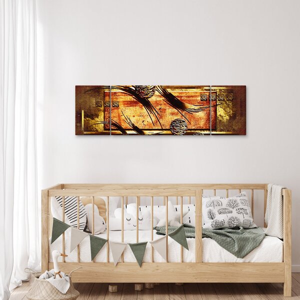 Obraz abstrakcji (170x50 cm)