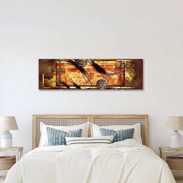Obraz abstrakcji (170x50 cm)