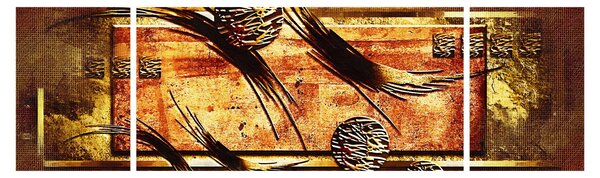 Obraz abstrakcji (170x50 cm)