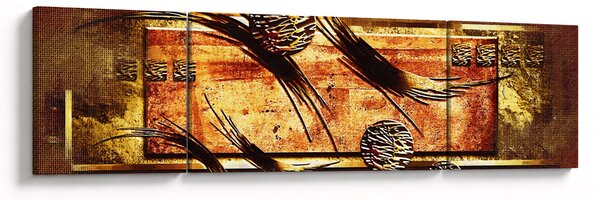 Obraz abstrakcji (170x50 cm)