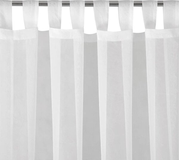 Firana gotowa EUROFIRANY Lucy 140 x 250 cm BiaÅy