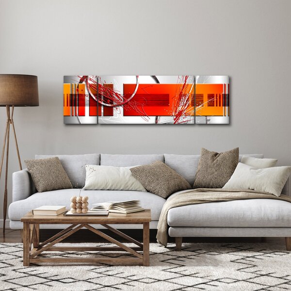 Abstrakcyjny obraz (170x50 cm)