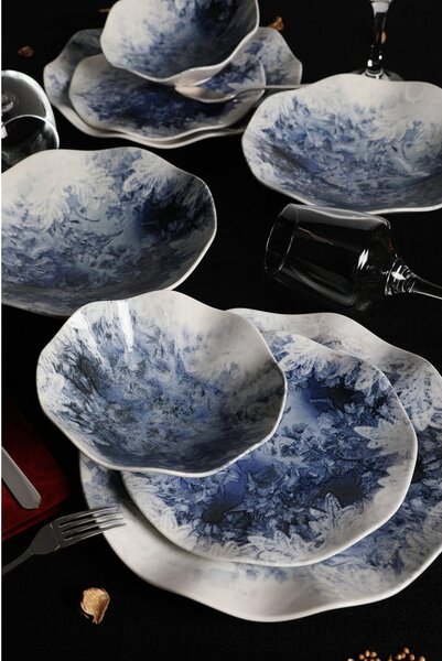 Zestaw talerzy z porcelany 24 szt. – Hermia