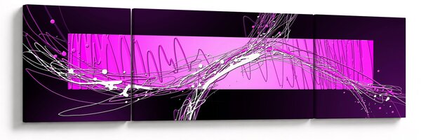 Abstrakcyjny obraz (170x50 cm)