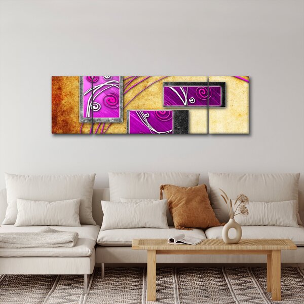 Obraz abstrakcji (170x50 cm)