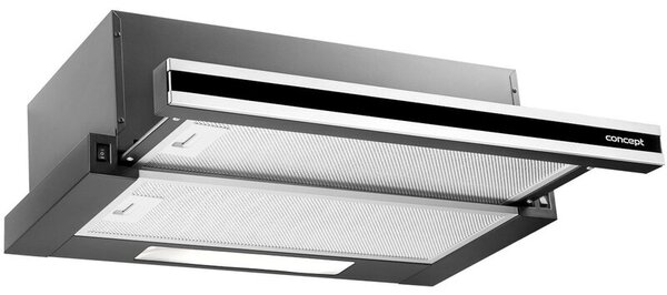 Okap CONCEPT OPV3560 Inox 301m3/h 64dB klasa C