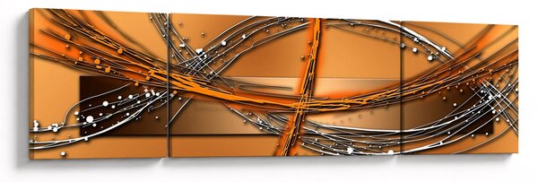 Abstrakcyjny obraz (170x50 cm)