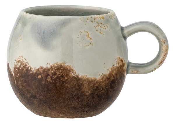 Szary/brązowy kubek ceramiczny 280 ml Paula – Bloomingville