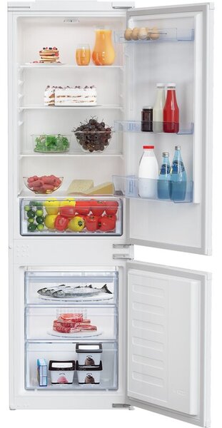 Lodówka BEKO BCSA285K4SN trwała sprężarka inwerterowa ProSmart 177,5cm