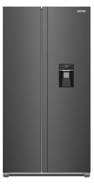 Lodówka MPM-439-SBS-15/ND Side by Side No frost 177cm Inox