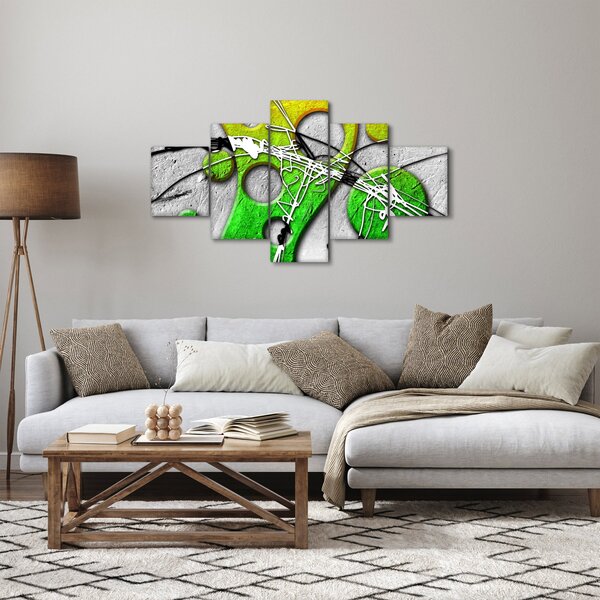 Abstrakcyjny obraz (125x70 cm)
