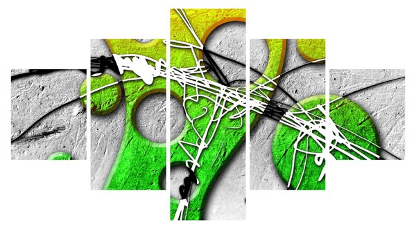 Abstrakcyjny obraz (125x70 cm)