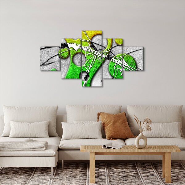 Abstrakcyjny obraz (125x70 cm)