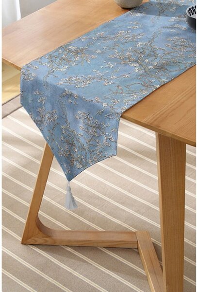 Bieżnik 45x140 cm Blue Spring – Minimalist Cushion Covers