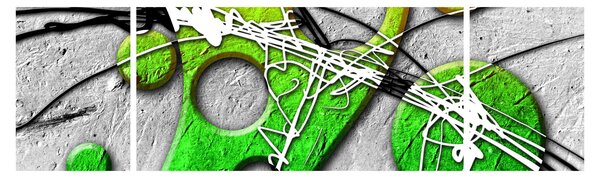 Abstrakcyjny obraz (170x50 cm)