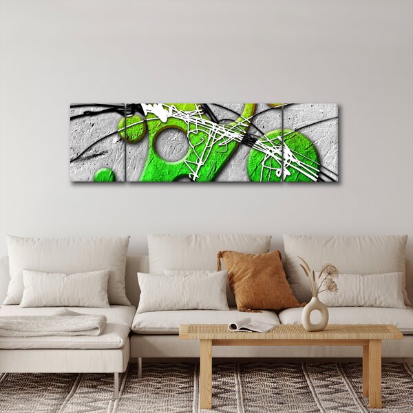 Abstrakcyjny obraz (170x50 cm)