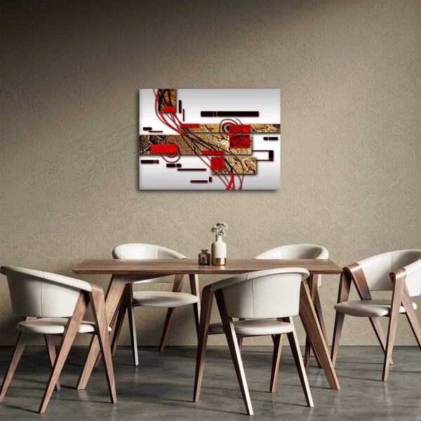 Obraz abstrakcji (70x50 cm)