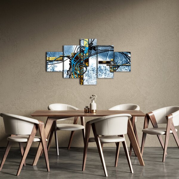 Abstrakcyjny obraz (125x70 cm)