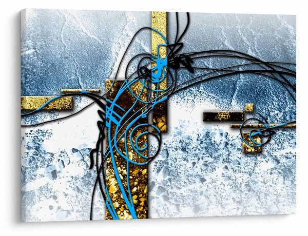 Abstrakcyjny obraz (70x50 cm)