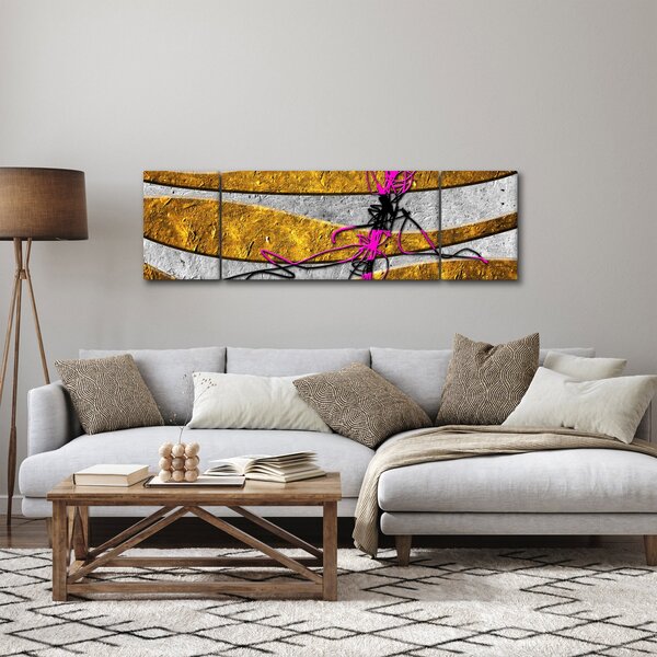 Obraz abstrakcji (170x50 cm)