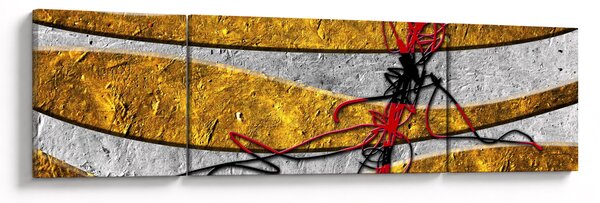 Abstrakcyjny obraz (170x50 cm)