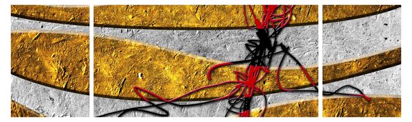 Abstrakcyjny obraz (170x50 cm)