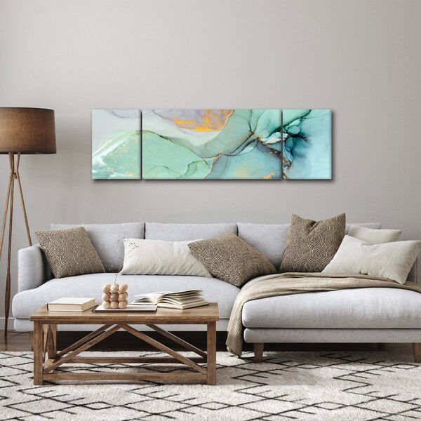 Abstrakcyjny obraz (170x50 cm)