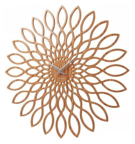 Zegar ścienny Karlsson Sunflower Wood