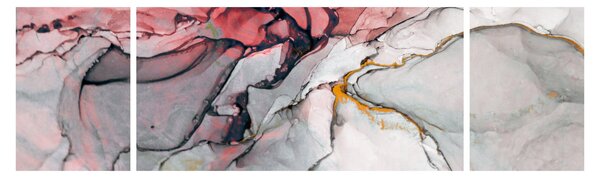Obraz abstrakcji (170x50 cm)
