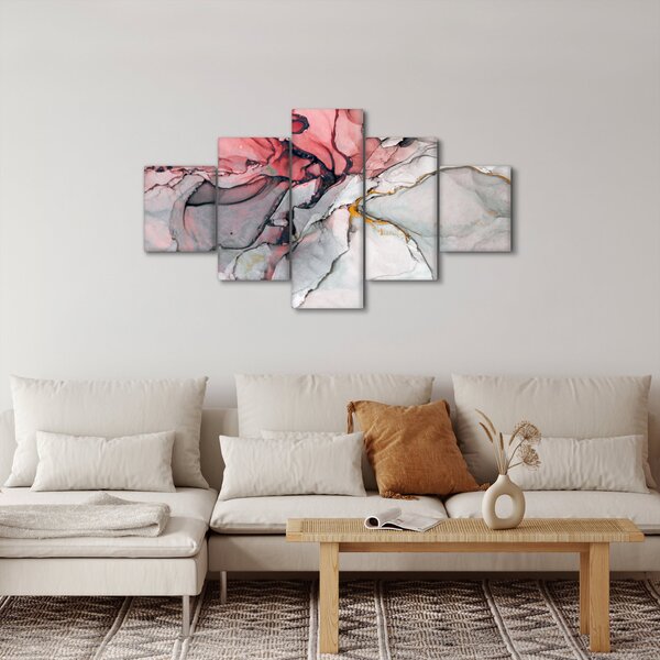 Obraz abstrakcji (125x70 cm)