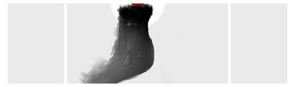 Obraz - Medytacja na górze (170x50 cm)
