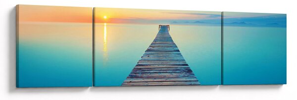 Obraz - Molo do nieskończoności (170x50 cm)