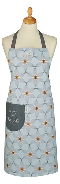 Niebieski bawełniany fartuch Cooksmart ® Purity